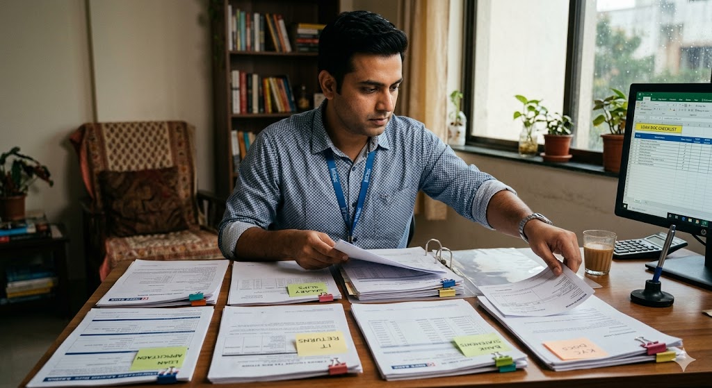 Documents required for personal loan for salaried person