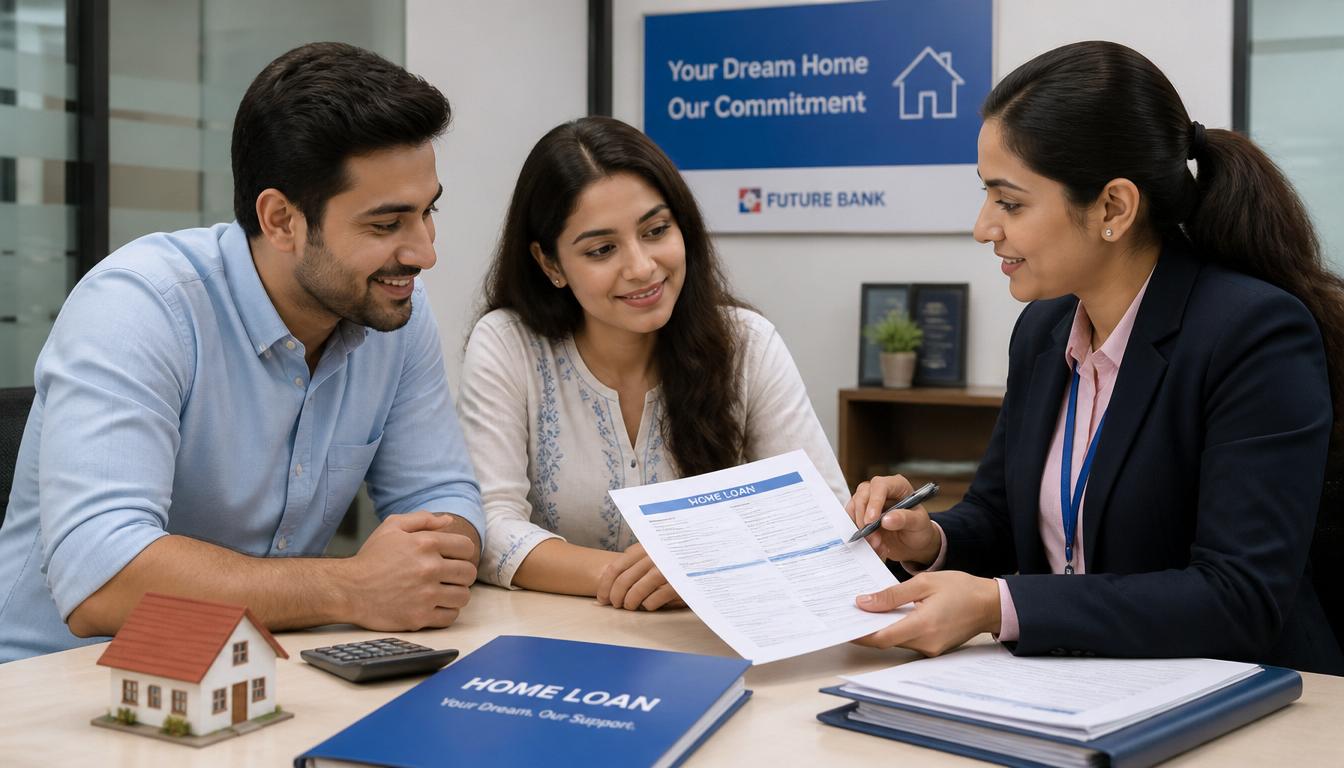 Documents required for first time home loan applicants explained by bank officer