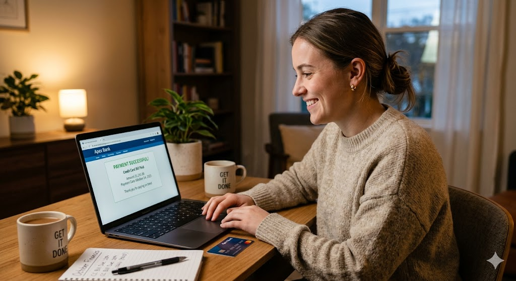 Timely credit card bill payment to improve credit score