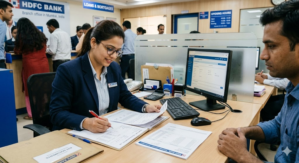 Bank verification process for personal loan documents