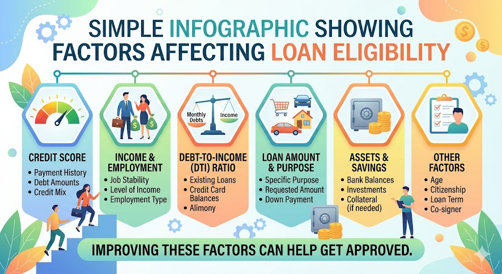 Main factors that affect personal loan eligibility